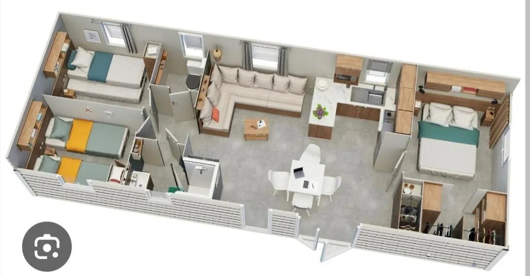 Mobil Home 3 Chambres Tout Equipe Avec Accueil Humain 阿旺桥 0*,