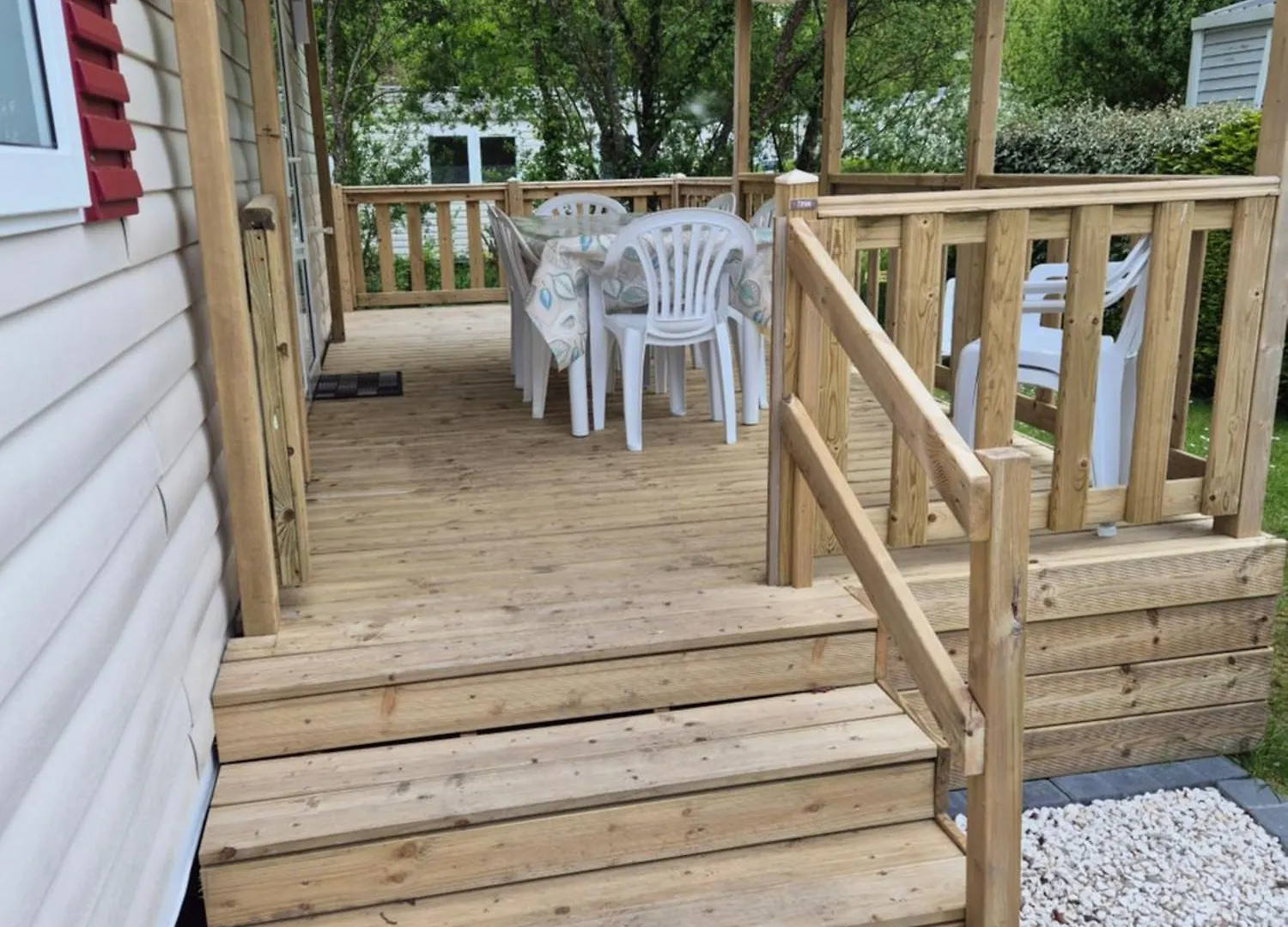 Mobil Home 3 Chambres Tout Equipe Avec Accueil Humain 阿旺桥 法国